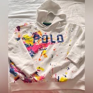 Polo RL Splash Paint Hoodie